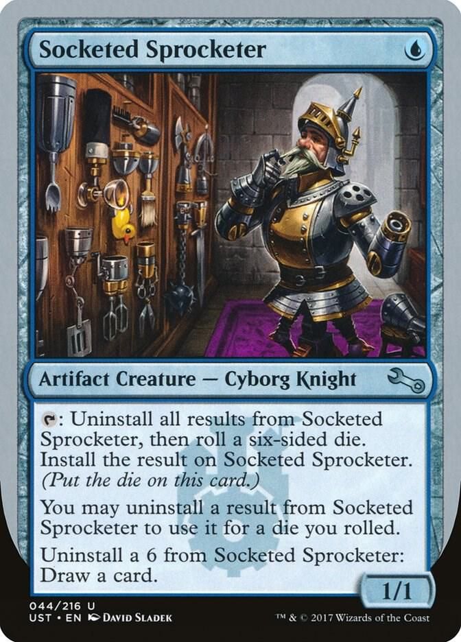 Socketed Sprocketer 044/216 - Unstable (UST)