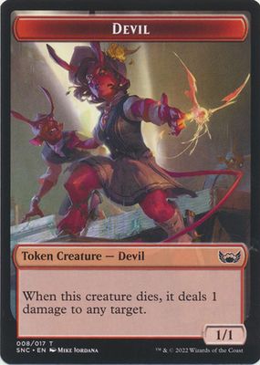 Devil Token 008/017 -  Streets of New Capenna Singles