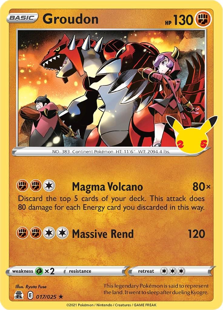 Groudon - 027/ADV-P - ADV-P Promotional cards ADV-P Promotional cards //Foil