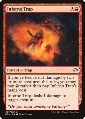 Inferno Trap - Duel Decks: Speed vs. Cunning (DDN) Duel Decks: Speed vs. Cunning