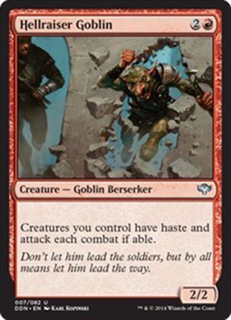 Hellraiser Goblin 7/82 Duel Decks Speed vs. Cunning Singles