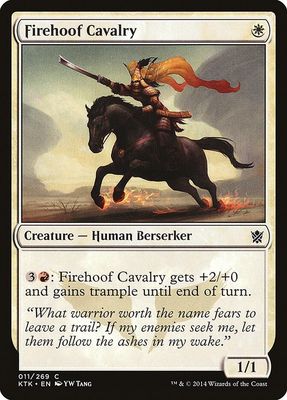 Firehoof Cavalry 011/269 - Khans of Tarkir (KTK)