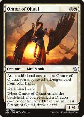 Orator of Ojutai 028/264- Dragons of Tarkir (DTK)