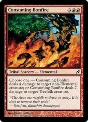Consuming Bonfire Lorwyn Singles 161/301