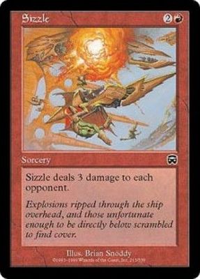Sizzle Mercadian Masques Singles