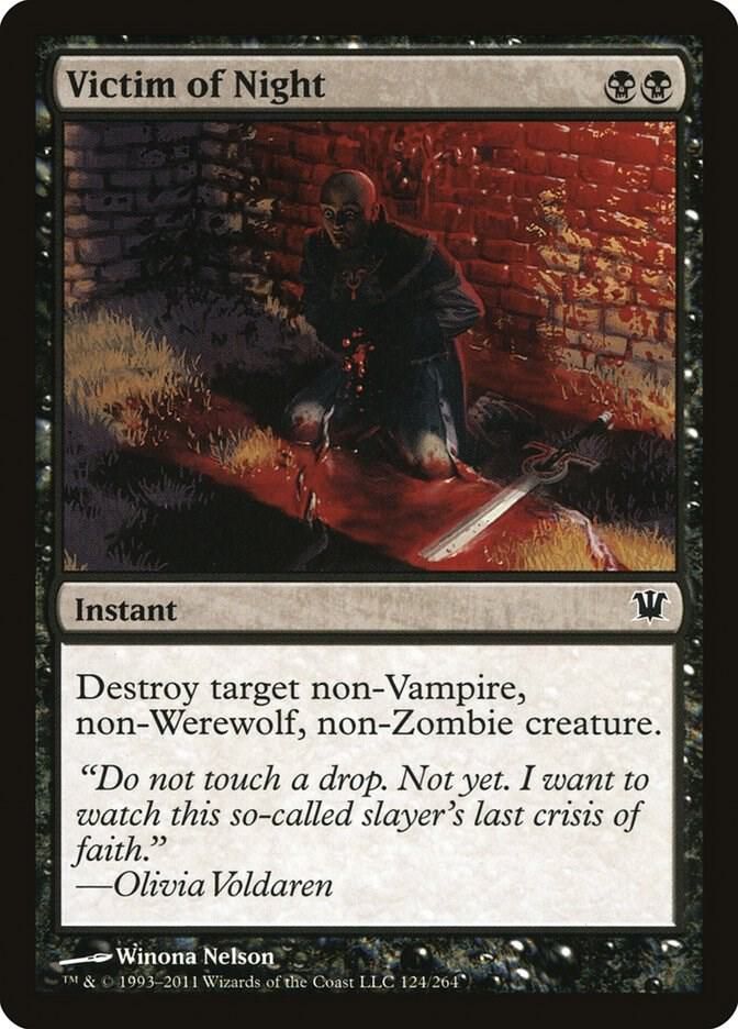 Victim of Night 124/264 - Innistrad (ISD)