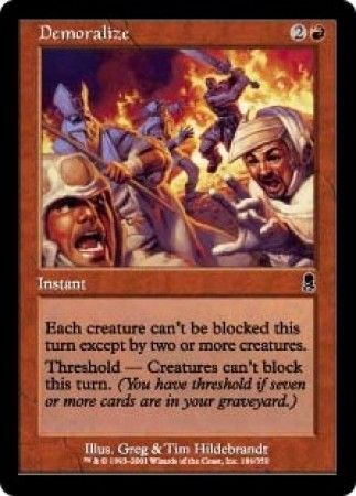 Demoralize Odyssey Singles