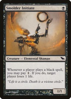 Smolder Initiate 78/301 - Shadowmoor (SHM)