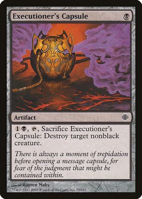 Executioner&#39;s Capsule 75/249 - Shards of Alara (ALA)