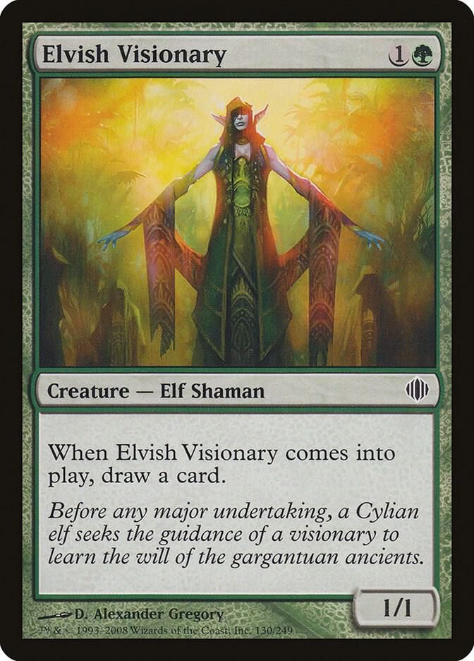 Elvish Visionary 130/249- Shards of Alara (ALA)
