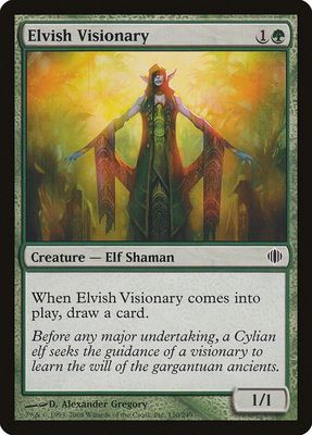 Elvish Visionary 130/249- Shards of Alara (ALA)