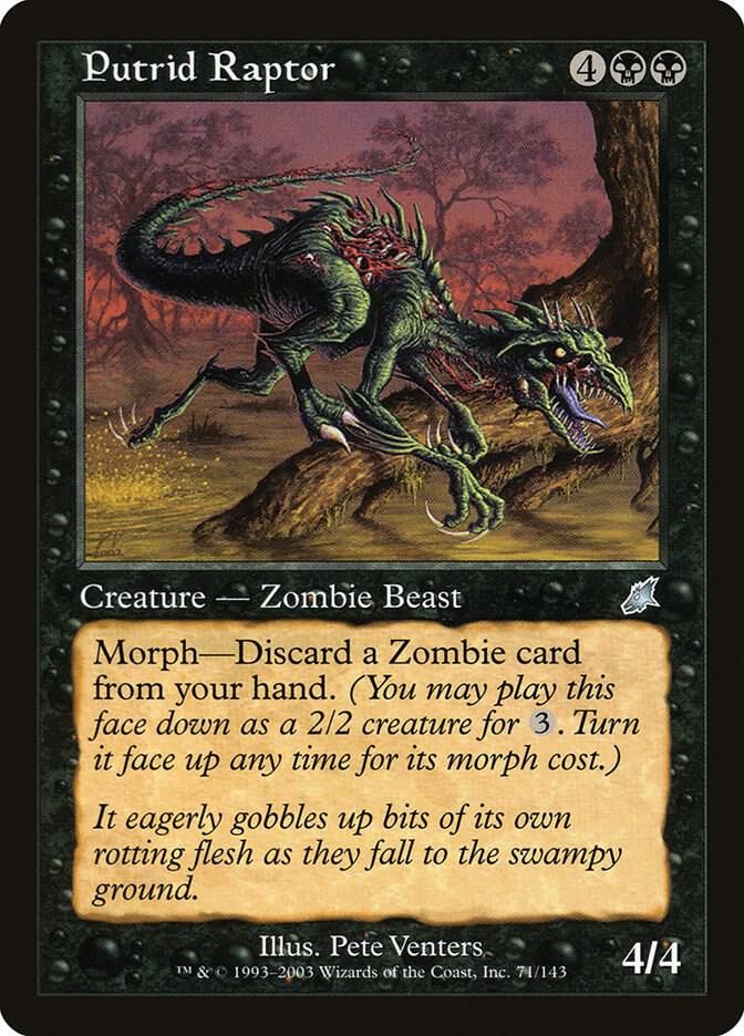 Putrid Raptor 71/143 - Scourge (SCG)