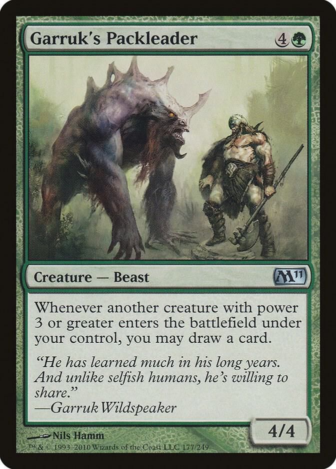 Garruk&#39;s Packleader 177/249 - Magic 2011 (M11) (Español)