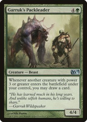 Garruk&#39;s Packleader 175/249 - Magic 2013 (M13)