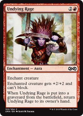 Undying Rage 153/254 - Ultimate Masters Singles