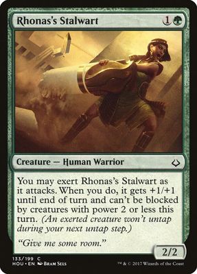 Rhonas&#39;s Stalwart 133/199 - Hour of Devastation (HOU) (Español)