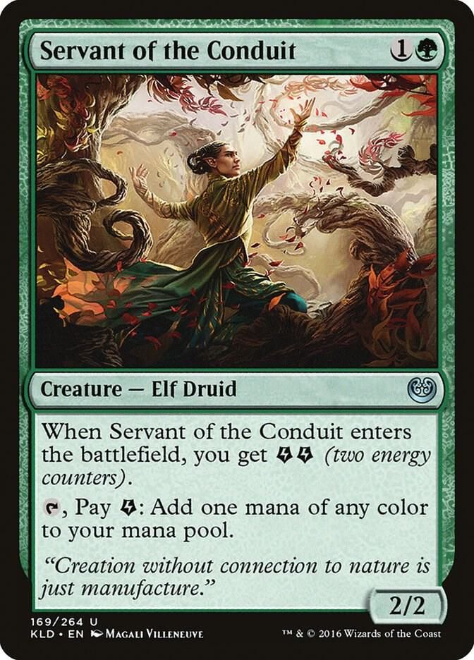 Servant of the Conduit 169/264 - Kaladesh (KLD) (Español)