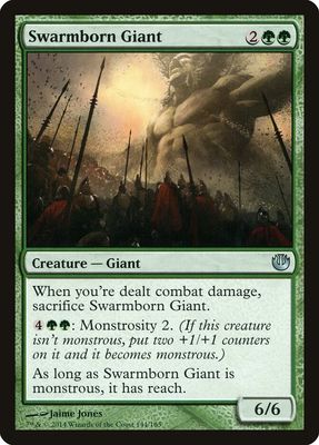 Swarmborn Giant 144/165 - Journey Into Nyx (JOU)