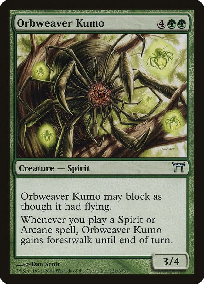 Orbweaver Kumo  231/306 - Champions of Kamigawa (CHK)