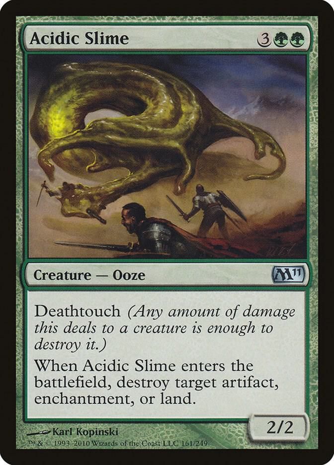 Acidic Slime 161/249 - Magic 2011 (M11)