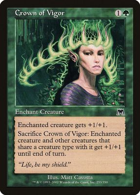 Crown of Vigor 253/350 - Onslaught (ONS)