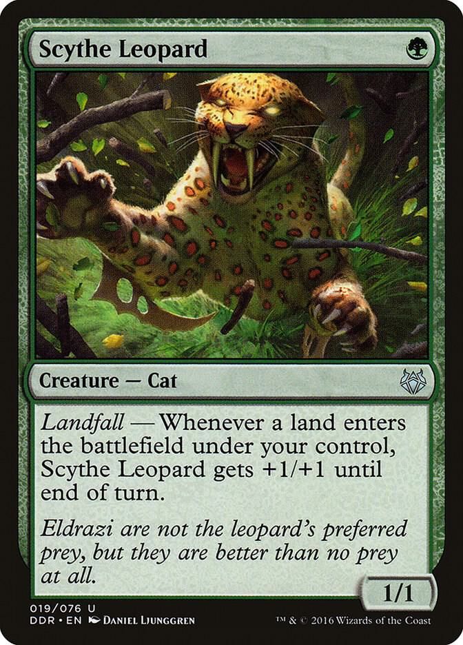 Scythe Leopard 019/076 - Duel Decks: Nissa vs. Ob Nixilis (DDR)