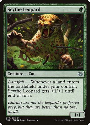 Scythe Leopard 019/076 - Duel Decks: Nissa vs. Ob Nixilis (DDR)