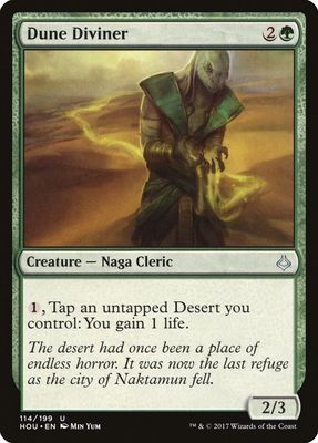 Dune Diviner  114/199- Hour of Devastation (HOU)