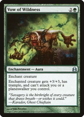 Vow of Wildness 178/318- Commander (CMD)