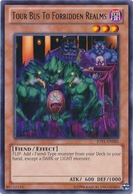 Tour Bus To Forbidden Realms - JOTL-EN085 - Rare Unlimited Judgment of the Light Unlimited Singles