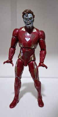 SH7 Zombie Iron Man Figura Marvel Legends 6 Pulgadas