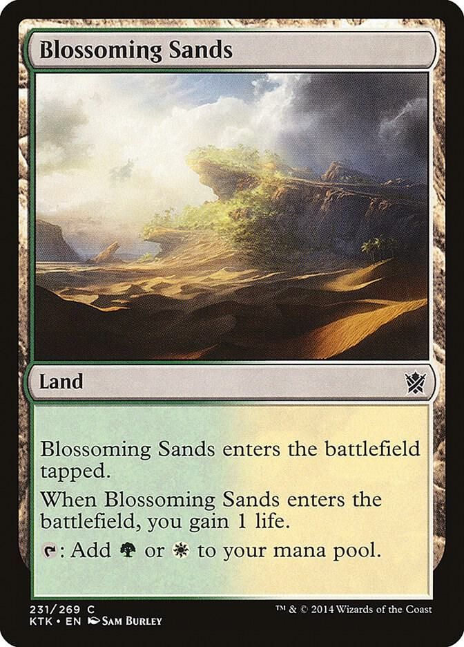 Blossoming Sands 231/269 - Khans of Tarkir (KTK) (Español)