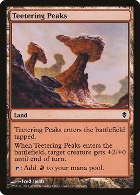 Teetering Peaks 226/249 - Zendikar (ZEN)