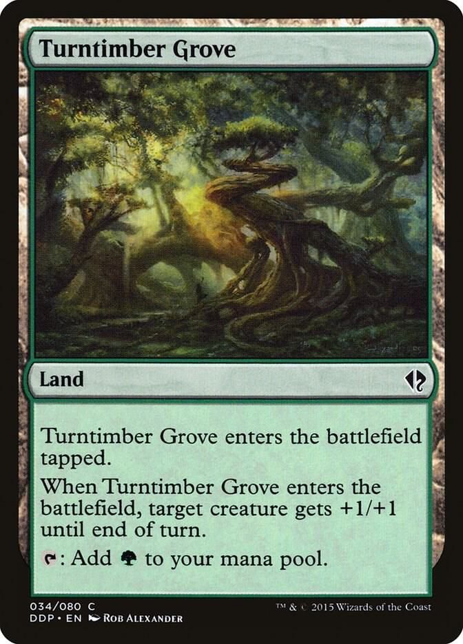 Turntimber Grove 034/080 - Duel Decks: Zendikar vs. Eldrazi (DDP)