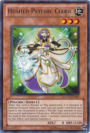 Hushed Psychic Cleric - EXVC-EN027 - Rare Unlimited Extreme Victory Unlimited Singles