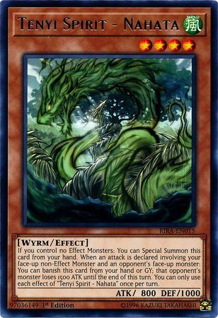 Tenyi Spirit - Nahata - RIRA-EN015 - Rare 1st Edition Rising Rampage [RIRA] 1st Edition Singles