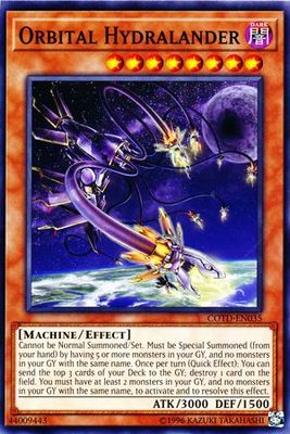 Orbital Hydralander - COTD-EN035 - Common Unlimited Code of the Duelist Unlimited Singles