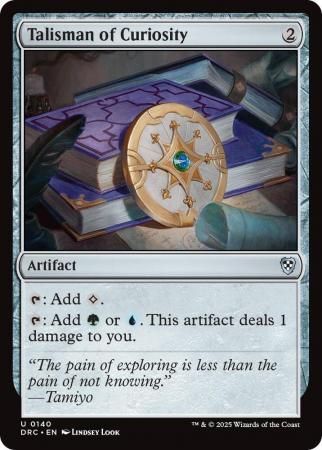 Talisman of Curiosity - 0140 Aetherdrift Commander Singles