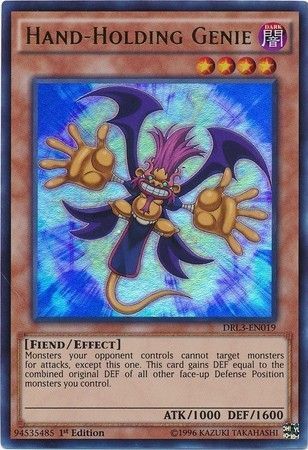 Hand-Holding Genie - DRL3-EN019 - Ultra Rare 1st Edition Dragons of Legend Unleashed 1st Edition Singles