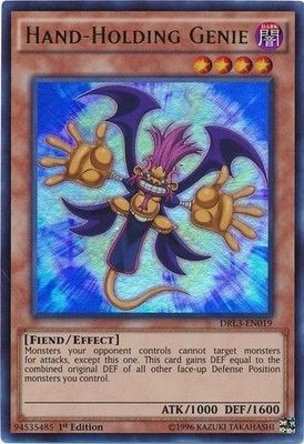 Hand-Holding Genie - DRL3-EN019 - Ultra Rare 1st Edition Dragons of Legend Unleashed 1st Edition Singles