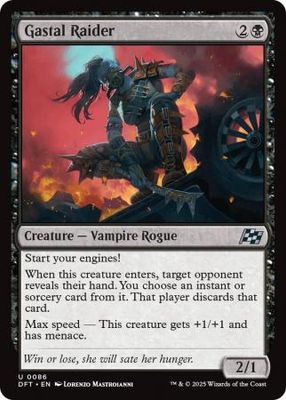Gastal Raider - 0086 Aetherdrift Singles
