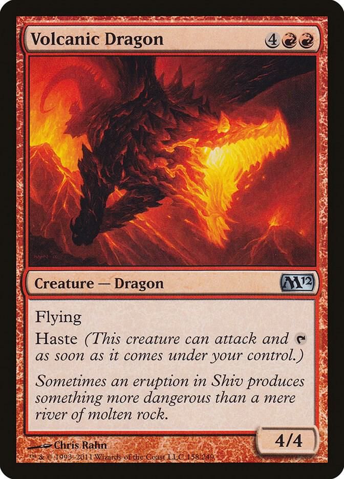 Volcanic Dragon 158/249 - Magic 2012 (M12)