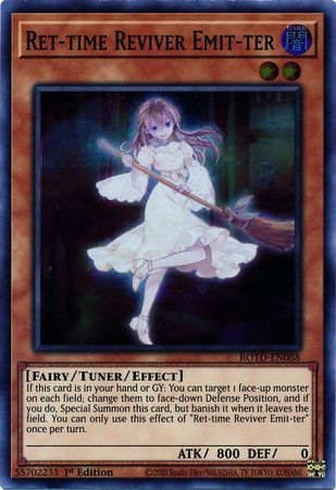 Ret-time Reviver Emit-ter - ROTD-EN088 - Super Rare 1st Edition Rise of the Duelist [ROTD] 1st Edition Singles (espanol)