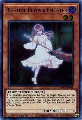 Ret-time Reviver Emit-ter - ROTD-EN088 - Super Rare 1st Edition Rise of the Duelist [ROTD] 1st Edition Singles (espanol)