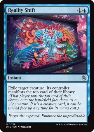 Reality Shift - 0039 Aetherdrift Commander Singles