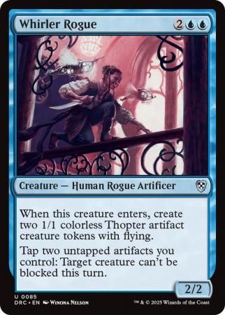 Whirler Rogue - 0085 Aetherdrift Commander Singles