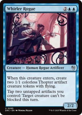 Whirler Rogue - 0085 Aetherdrift Commander Singles