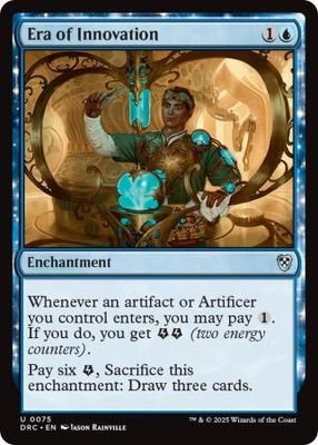 Era of Innovation 0075 - Aetherdrift Commander Singles