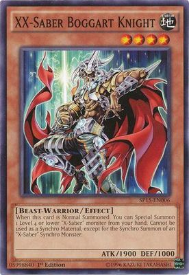 XX-Saber Boggart Knight - SP15-EN006 - Common 1st Edition Star Pack ARC-V Singles (espanol)