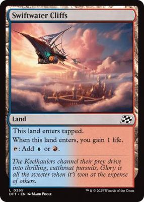 Swiftwater Cliffs 0265 - Aetherdrift Singles (FOIL)
